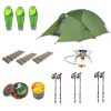 3 people camping kit for rent in puerto natales for torres del paine chile