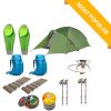 two people camping kit for rent in puerto natales for torres del paine chile