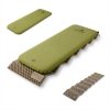 Inflatable sleeping pad combo